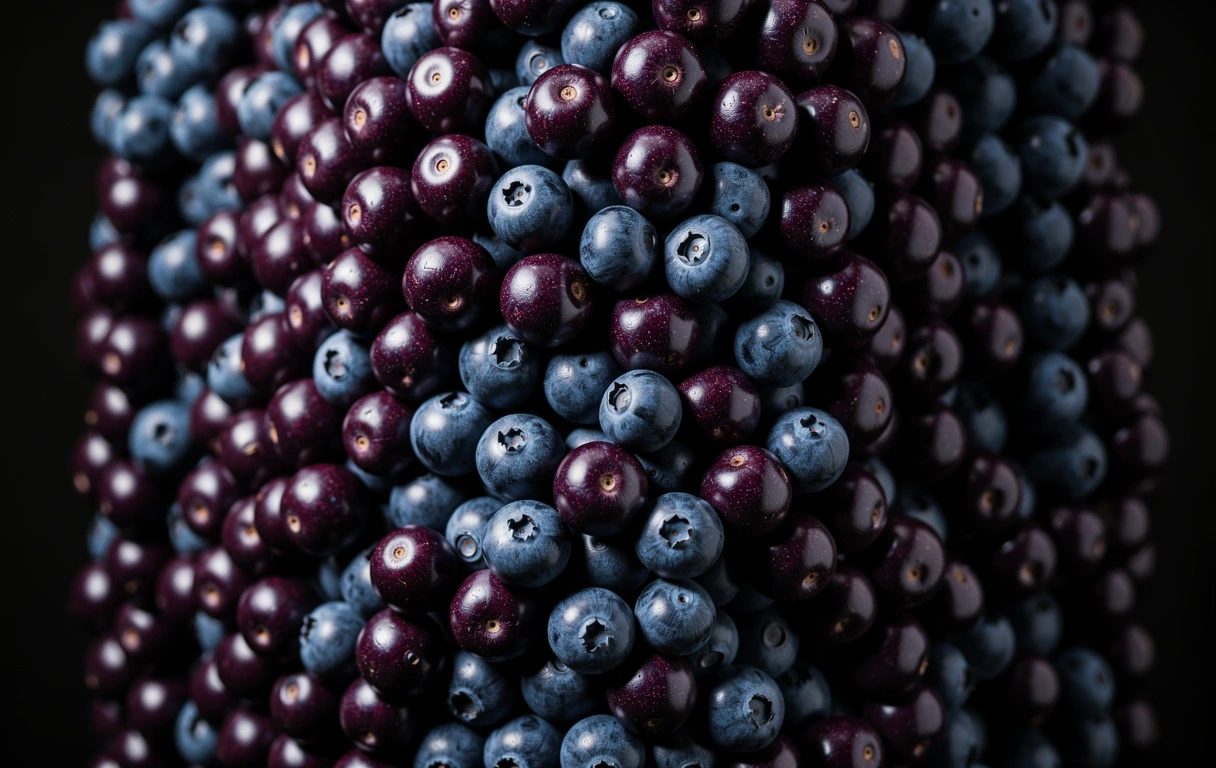 Bayas ricas en nutrientes